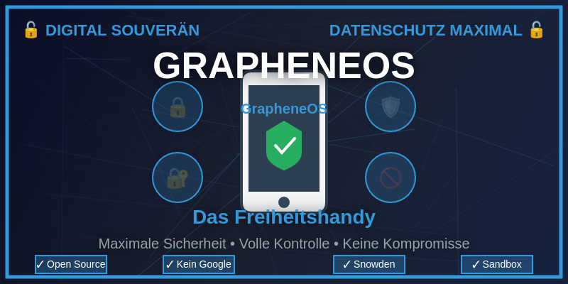 GrapheneOS Freiheitshandy