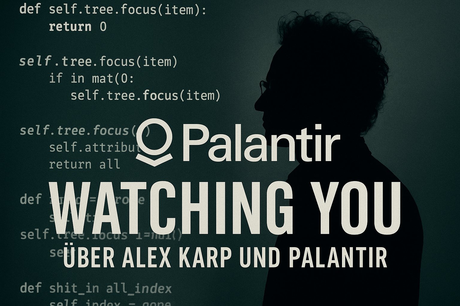 Titelbild: Palantir – Watching You